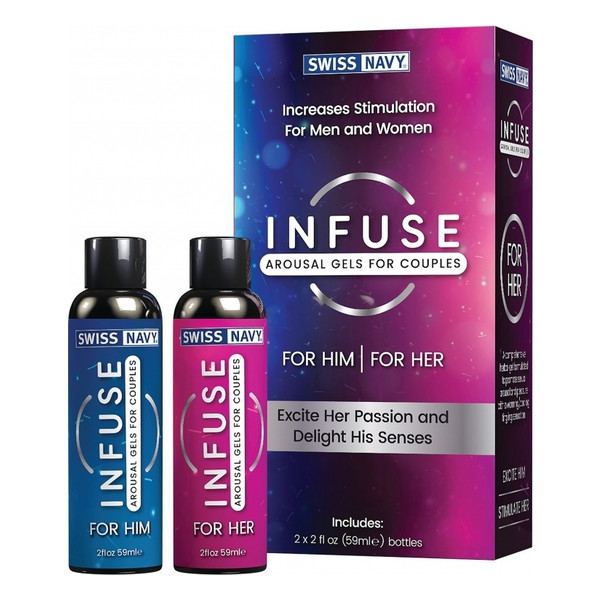 SWISS NAVY INFUSE STIMULATING GEL 2 IN 1 FOR HIM AND HER