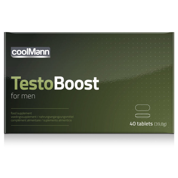 COOLMANN TESTO BOOST ENHANCER WITH TRIBULUS TERRESTRIS 40 TABS