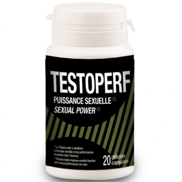 TESTOPERF POWER AND TESTOSTERONE 20 CAPSULES